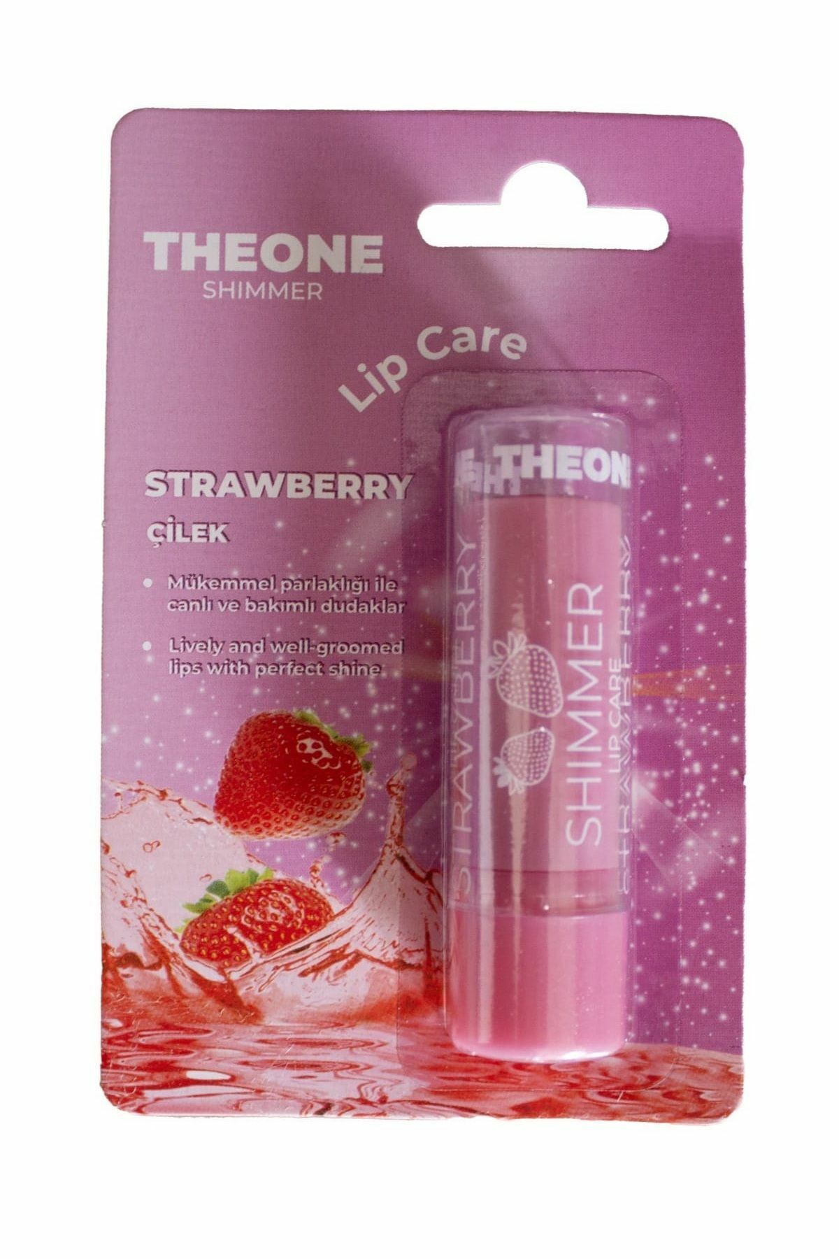 Theone Shimmer Lip Care Çilek ve Böğürtlen 24'lü