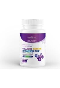 Wooggs Vital Multivitamin ve Multimineral Beauty Skin Hair Nails 120 Kapsül