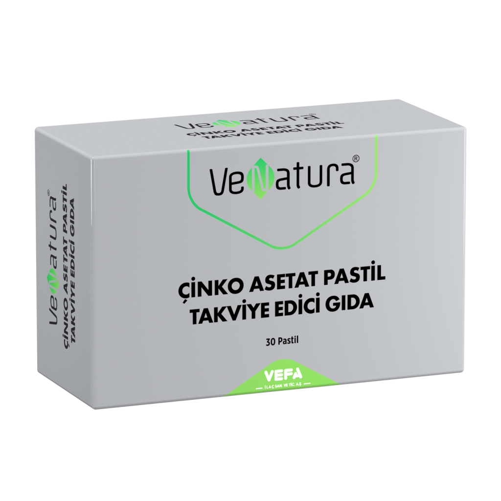 VeNatura Çinko Asetat 30 Pastil