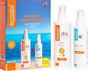 Dermoskin Sun Protection SPF50 200 ml - After Sun Hediyeli
