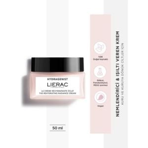 Lierac Paris Hydragenist The Rehydrating Radiance Cream Shea Yağı İçeren Nemlendirici Işıltı Veren Krem 50 ml