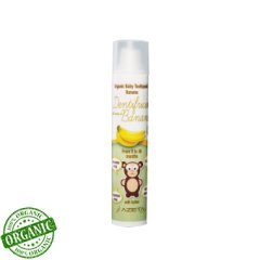 Azetabio Organik Bebek Diş Macunu-Muz 0-36 ay 50ml