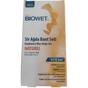 Biowet Sir Ağda Bandı Naturel 41'li