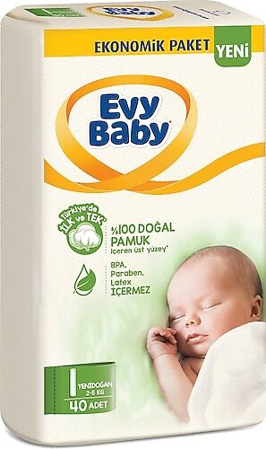Evy Baby Bebek Bezi Ekonomik No:1 40'lı