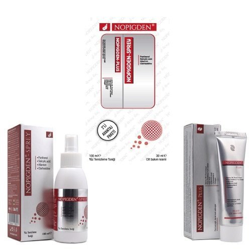 Nopigden Plus Yüz Temizleme Toniği 100ml + Cilt Bakım Kremi 30 ml 2'li Avantaj Paketi