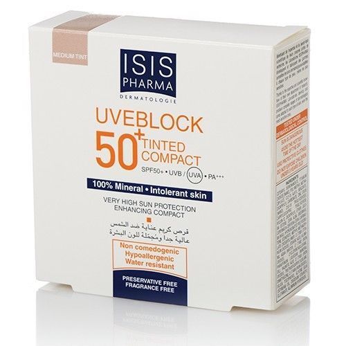 Isıs Pharma Uveblock SPF50 Tinted Compact 10gr - Medium