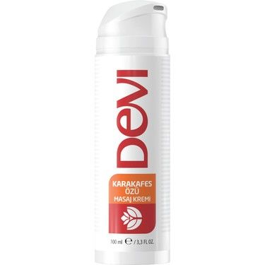 Devi Karakafes Özü Masaj Kremi Semptom Azaltma 100 ml