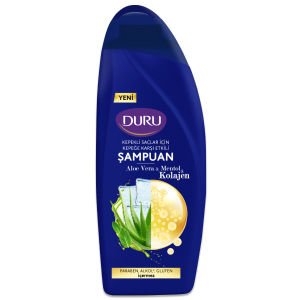 Duru Şampuan Kepekli Saçlar Aloevera Mentol Kolajen 500 ml
