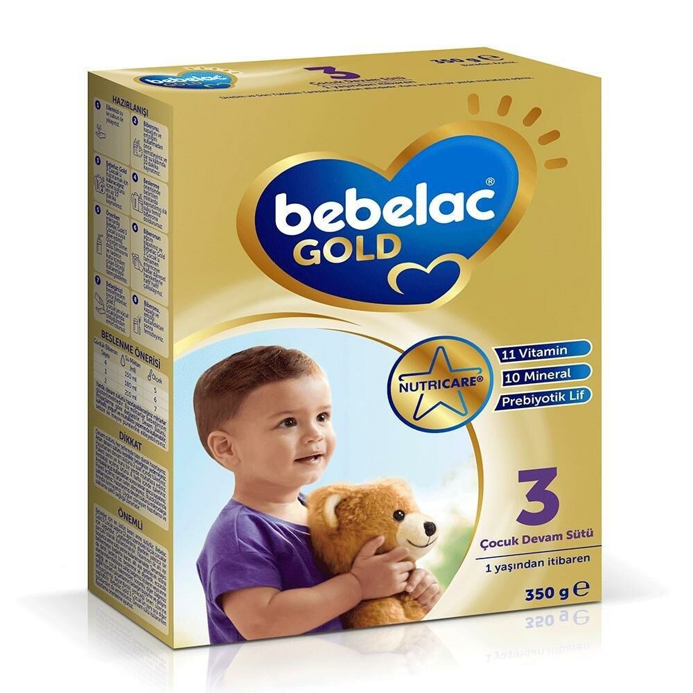 Bebelac Gold 3 Devam Sütü 9 Ay+ 350 gr