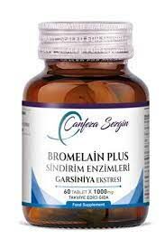 Canfeza Sezgin Bromelain Plus Sindirim Enzimleri Garsiniya 60 Tablet