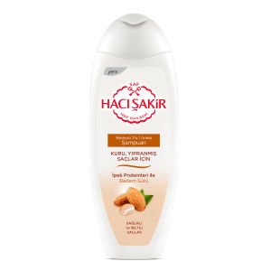 Hacı Şakir Kuru & Yıpranmış Saçlar Badem Özlü Şampuan 500 ml