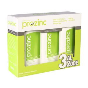 Prozinc Kuru Kepekli Saçlar İçin Şampuan 300 ml Yeşil - 3 Al 2 Öde