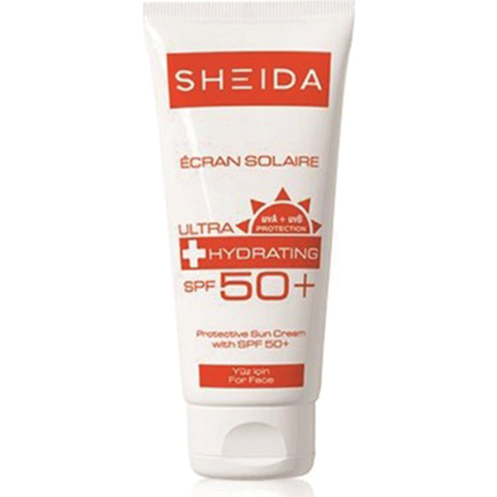 Sheida Ecran Solaire Günlük Ultra UV Korumalı Yüz Güneş Kremi SPF50+ 75 ml