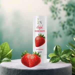 Shiness Doğal Çilek Aromalı Renkli Dudak Balmı 5 gr