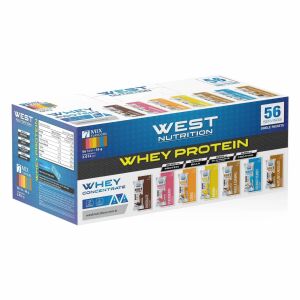 West Nutrition Whey Protein Tozu 56 Servis Saşe - 7 Farklı Aroma