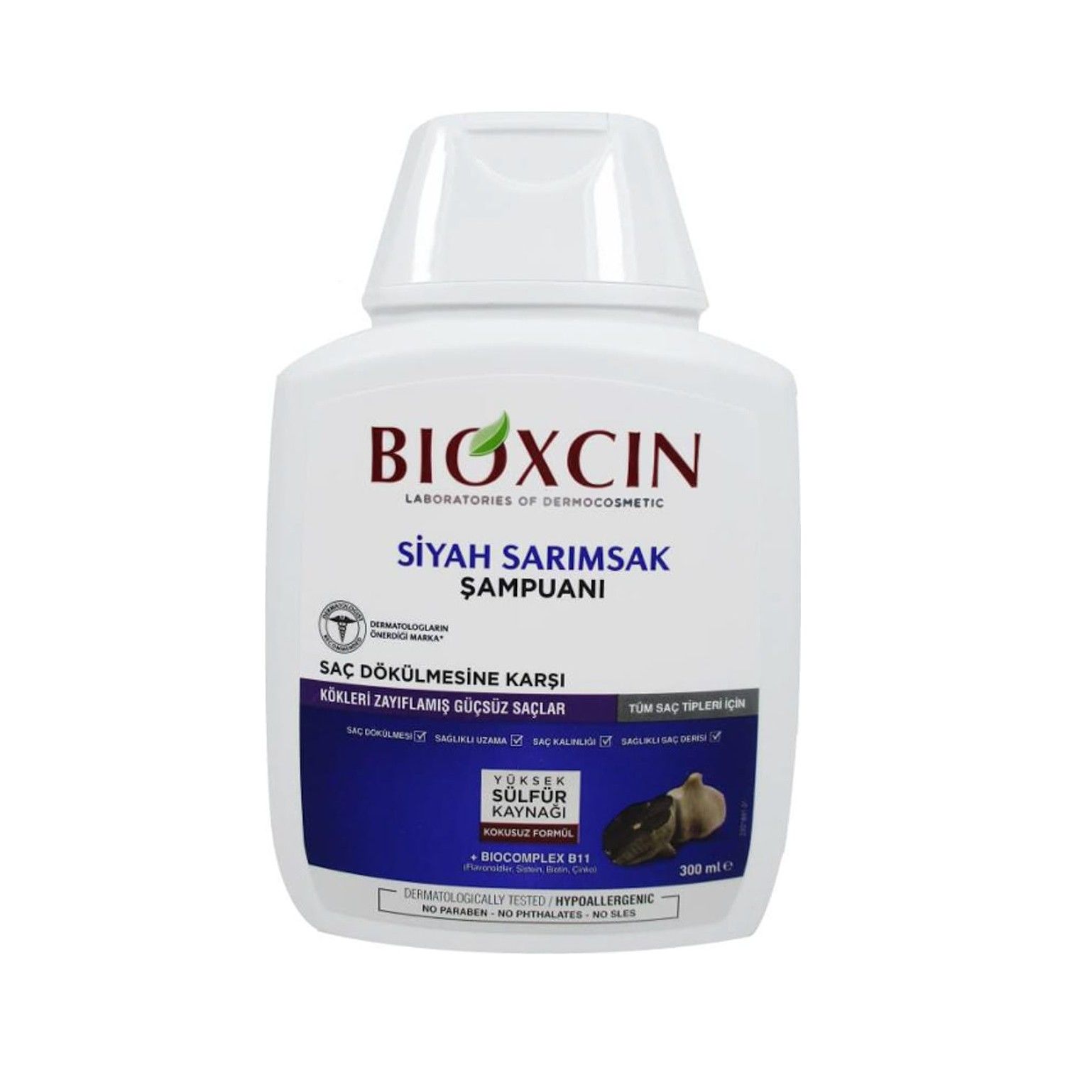 Bioxcin Siyah Sarımsak Şampuanı 300 ml
