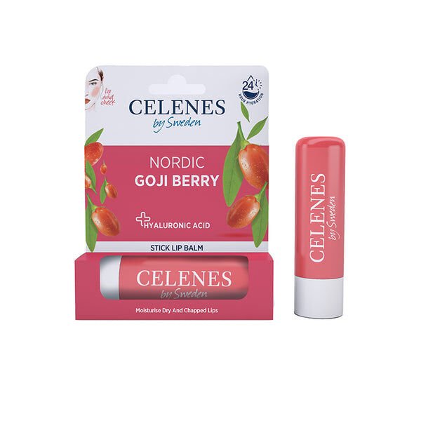 Celenes Nordic Goji Berry Lip And Cheek Stick Lip Balm