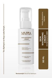 Mypia Cilt Beyazlatıcı Glutatyonlu Krem Kolajen Niacinamide ve Kojik Asit İle Leke Karşıtı Etkili 50 ml