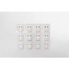 Nina Küpe White Klap 12'li