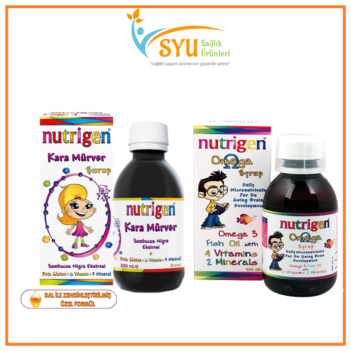 Nutrigen Omega + Elderberry 2.si %50 İndirimli Kofre