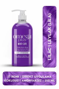 Omega Plus Bad Girl Amonyaksız Renkli Saç Boyası Mor 250 ml