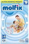Molfix Ultra Avantaj Paketi 4 Numara 136'lı