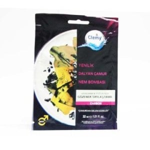 Clemy Dalyan Çamur Gözenek Sıkılaştırma Karbon 32ml