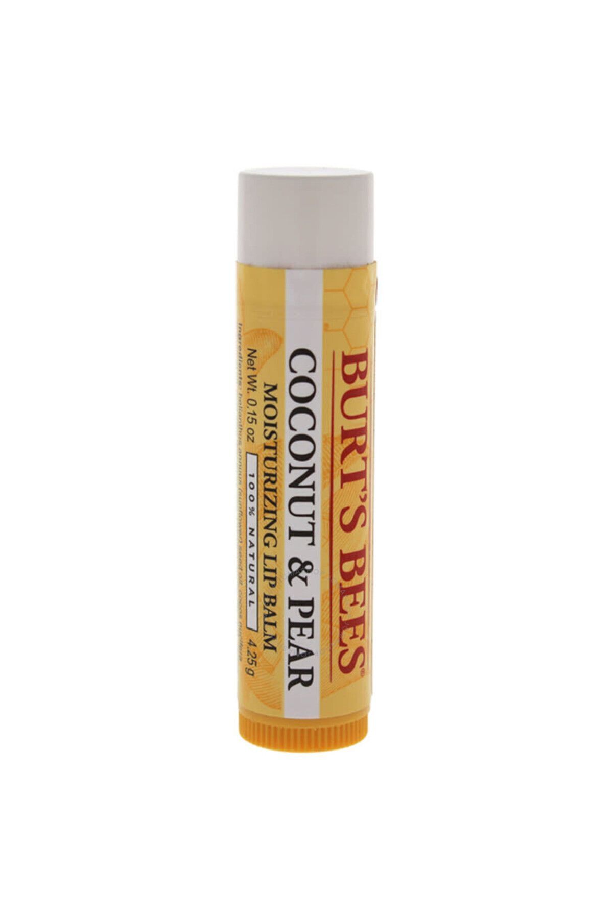 Burt's Bees Hindistan Cevizi ve Armut %100 Doğal Nemlendirici Dudak Balsamı 4.25 gr