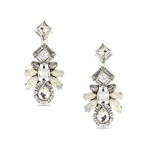 Chn-0163-1 Zara Küpe Eskitme Gümüş