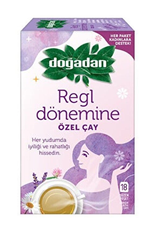 Doğadan Regl Dönemine Özel Çay 18'li