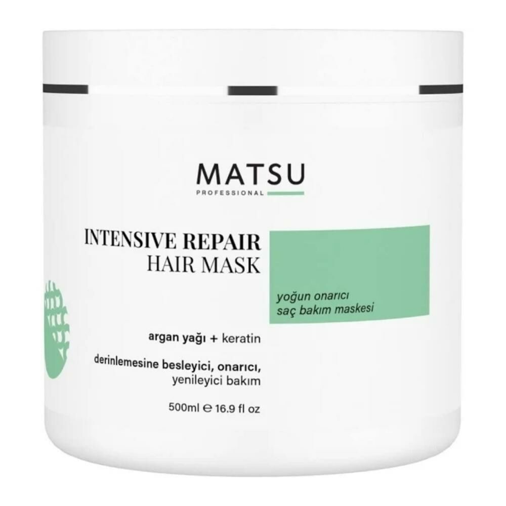 Matsu Intensive Repair Yıpranmış Saçlar İçin Yoğun Bakım Maskesi 500 ml