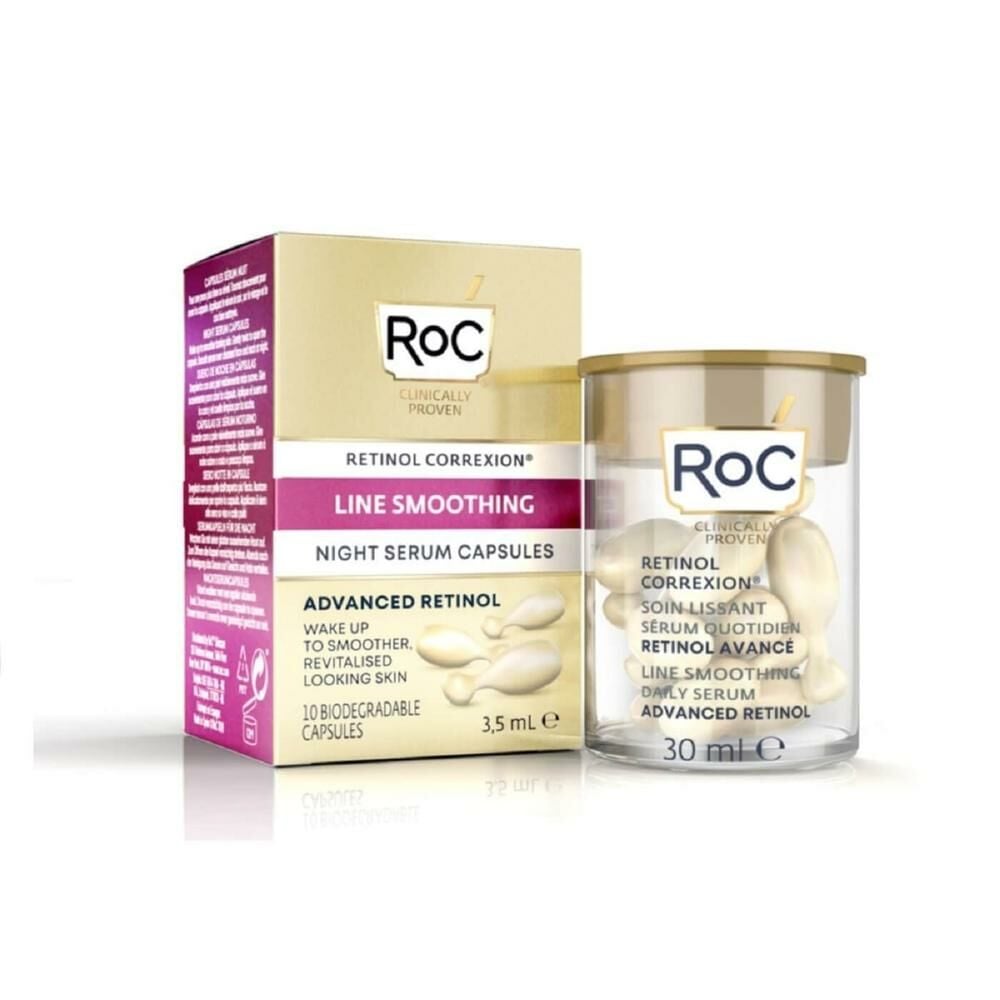 ROC Retinol Correxion Line Smoothing Gece Serumu 10 Kapsül