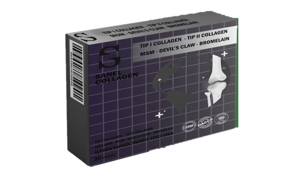 Sanel Collagen 30 Bitkisel Kapsül