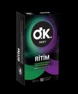 PREZERVATIF OKEY RITIM 10 LU