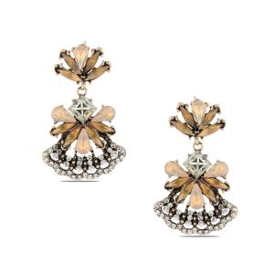 Chn-0164-05 Zara Küpe Eskitme Gold