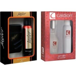 Jagler Erkek Parfüm 50 ml + Caldion Kadın Parfüm 50 ml 2'li Set