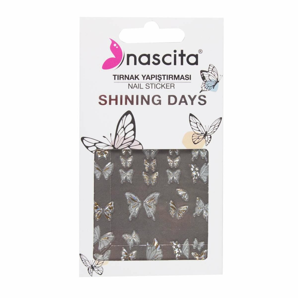 Nascita Tırnak Sticker Yapıştırması Nassticker0027