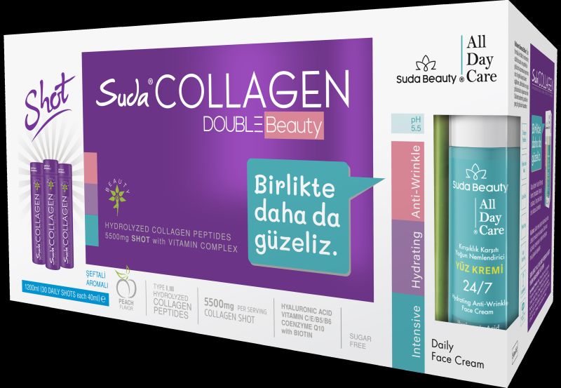 Suda Collagen Double Beauty Peach 40 ml 30'lu