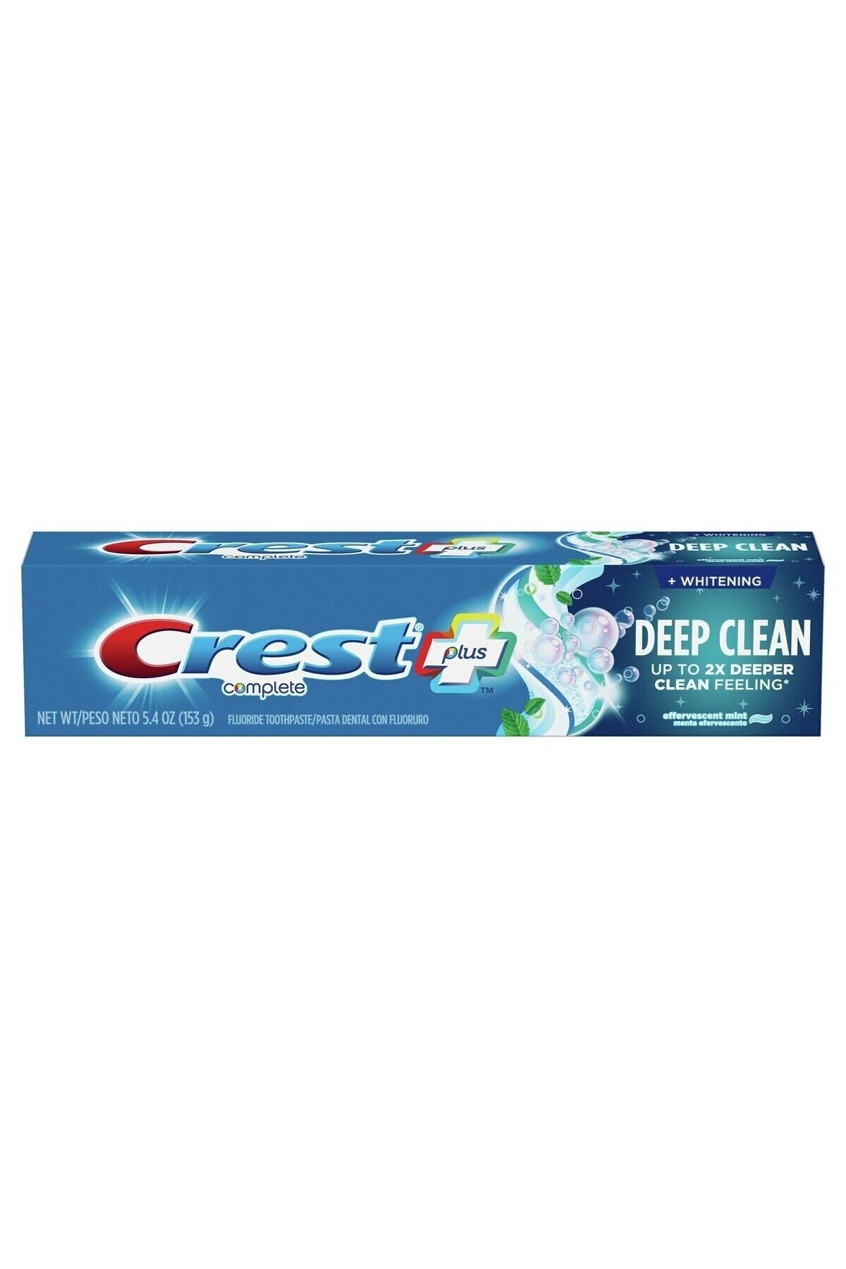 Crest Plus Deep Clean Whitening Beyazlatıcı Diş Macunu 153 gr