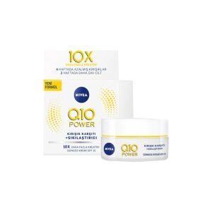 Nivea Q10 Power Kırışık Karşıtı SPF15 Gündüz Kremi 50 ml