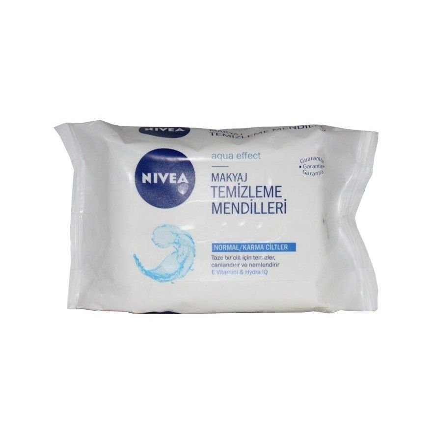 Nivea Makyaj Temizleme Mendili Normal/Karma Ciltler CANLANDIR