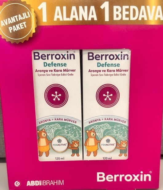 BERROXIN DEFENSE SURUP 120 ML 1+1 KOFRE