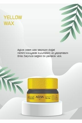 Agiva Saç Şekillendirici Wax 175 ml