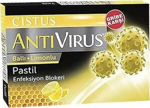 Cistus Antivirus Ballı Limonlu 10 Pastil - 24 Adet