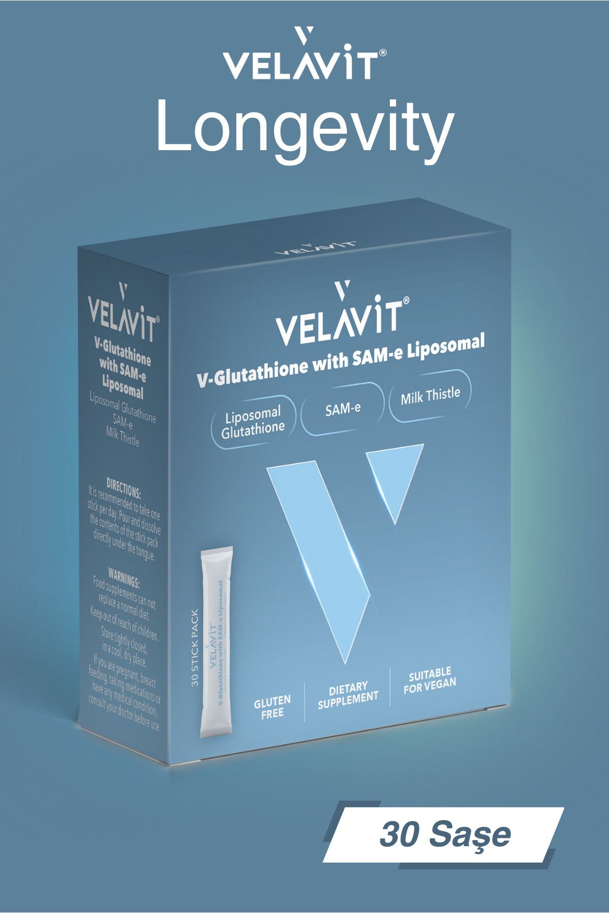 Liposomal Velavit Glutathione With 30 Saşe