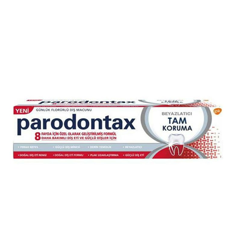 Parodontax Beyazlatıcı Tam Koruma Pro 1+1 75 ml