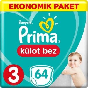 Prima Pampers Külot Bez No:3 21'li