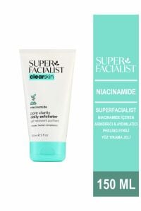 Super Facialist Niacinamide İçeren Arındırıcı Aydınlatıcı Peeling Etkili Yüz Yıkama Jeli 150 ml