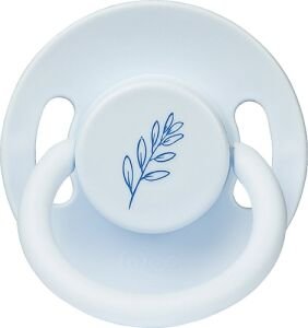 Wee Baby Pure Emzik Kauçuk Uçlu 0-6 Ay - Mavi