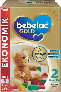 Bebelac Gold 2 Devam Sütü 6 Ay+ 800 gr 4 Adet